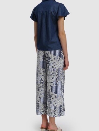 Темно-синя сорочка MAX&CO : фото 2 - Invogue