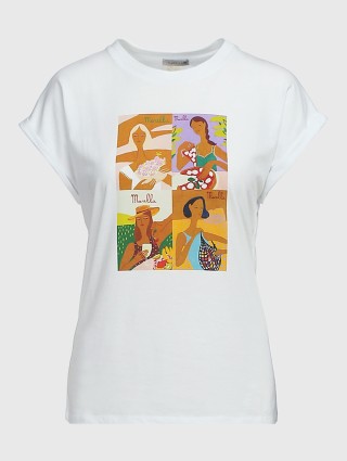 Біла футболка MARELLA : фото - Invogue