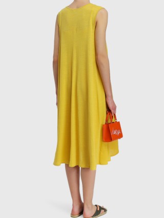 Жовта сукня MAX&CO : фото 2 - Invogue