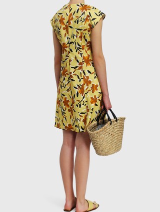 Жовта сукня MAX&CO : фото 2 - Invogue