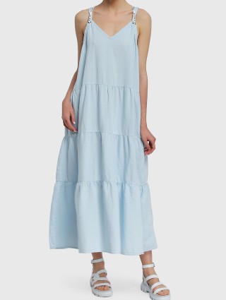 Голубое платье MARC CAIN: фото 1 - Invogue