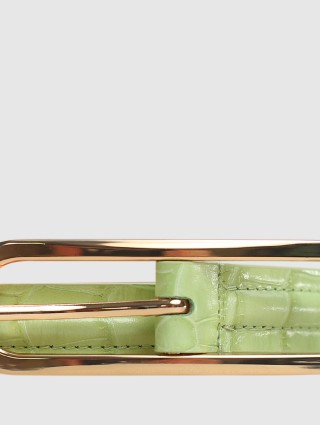 Зелёный ремень MAX&CO: фото 2 - Invogue