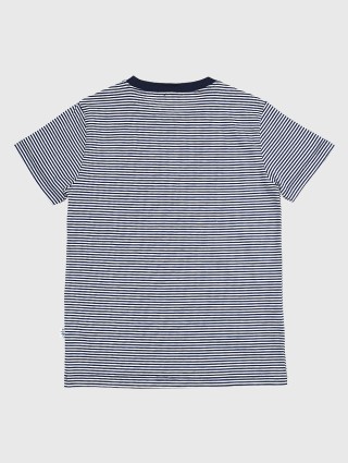 Синяя футболка IL GUFO: фото 1 - Invogue