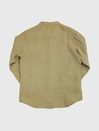 Зелёная рубашка IL GUFO: фото 1 - Invogue