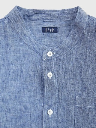 Синя сорочка IL GUFO : фото 2 - Invogue