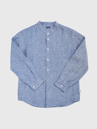 Синя сорочка IL GUFO : фото - Invogue