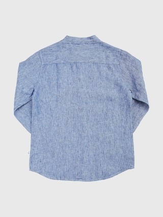 Синя сорочка IL GUFO : фото 1 - Invogue