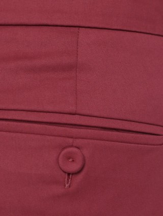 Бордові брюки WEEKEND MAX MARA : фото 4 - Invogue