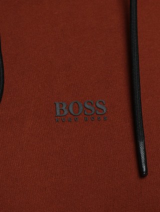 Коричневое худи BOSS: фото 4 - Invogue
