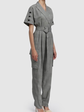 Чёрный комбинезон MAX MARA: фото 2 - Invogue