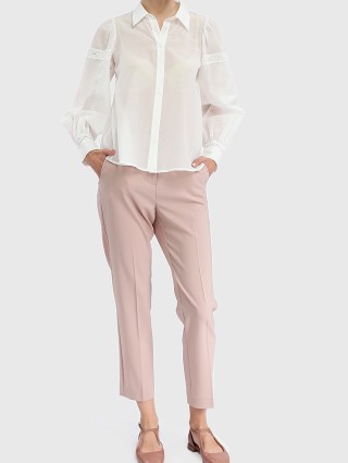 Рожеві брюки MAX&CO : фото 1 - Invogue