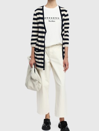 Белая футболка WEEKEND MAX MARA: фото 1 - Invogue