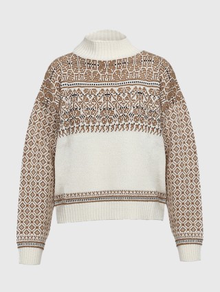 Молочный свитер WEEKEND MAX MARA: фото - Invogue