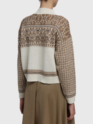 Молочный свитер WEEKEND MAX MARA: фото 2 - Invogue