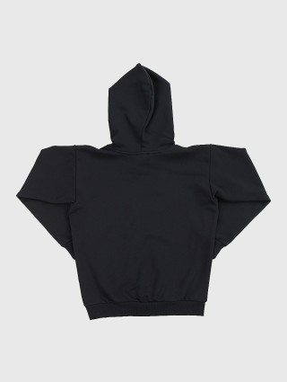 Чёрная кофта DIESEL KIDS: фото 1 - Invogue