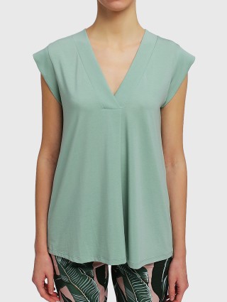 Зелёная блуза WEEKEND MAX MARA: фото 2 - Invogue