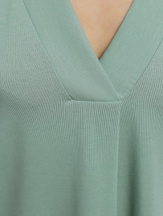 Зелёная блуза WEEKEND MAX MARA: фото 4 - Invogue