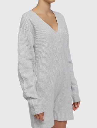 Серый комбинезон HELMUT LANG: фото 2 - Invogue