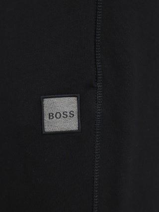 Чёрные брюки спорт BOSS: фото 4 - Invogue