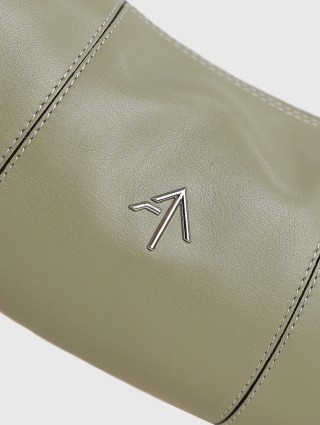 Зелёная сумка MANU ATELIER: фото 5 - Invogue