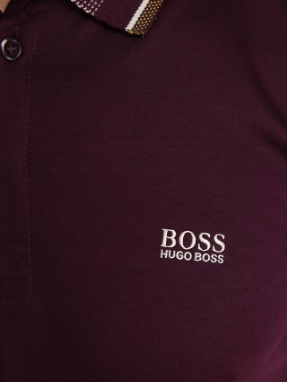Фіолетове поло BOSS : фото 4 - Invogue
