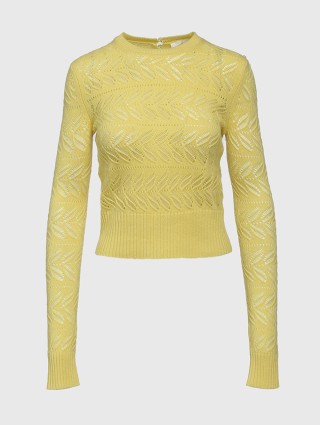 Жовтий светр SPORTMAX : фото - Invogue