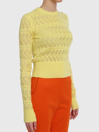 Жовтий светр SPORTMAX : фото 2 - Invogue