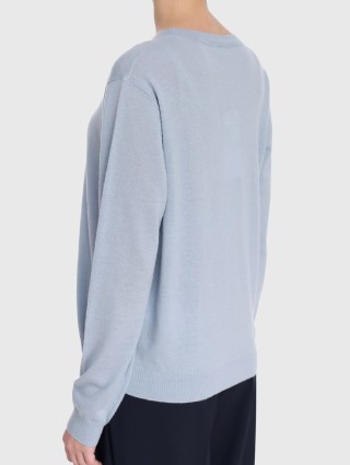 Блакитний светр WEEKEND MAX MARA : фото 3 - Invogue