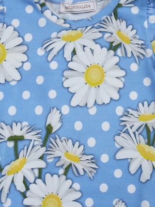 Блакитна сукня MONNALISA : фото 2 - Invogue