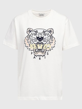 Белая футболка KENZO: фото - Invogue