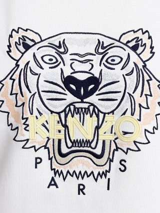 Белая футболка KENZO: фото 4 - Invogue