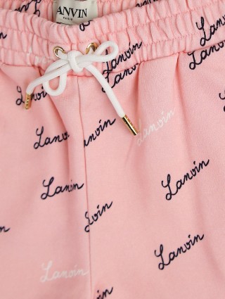 Розовые шорты LANVIN KIDS: фото 2 - Invogue
