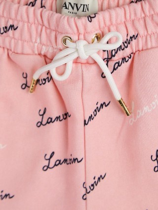 Розовые шорты LANVIN KIDS: фото 3 - Invogue