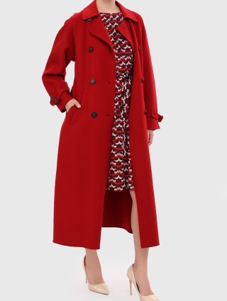 Червоне пальто WEEKEND MAX MARA : фото 1 - Invogue