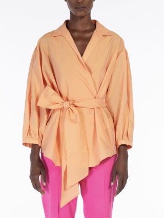 Оранжевая рубашка WEEKEND MAX MARA: фото 1 - Invogue