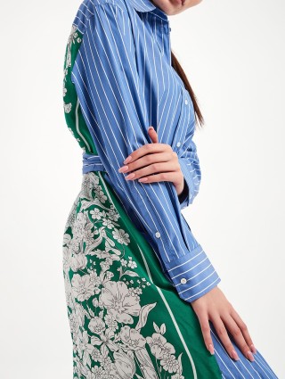 Голубое платье WEEKEND MAX MARA: фото 3 - Invogue