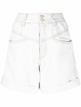 Голубые шорты KENZO: фото - Invogue