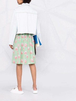 Голубая куртка KENZO: фото 2 - Invogue