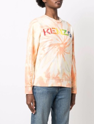 Помаранчевий світшот KENZO : фото 1 - Invogue