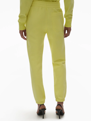 Жовті брюки HELMUT LANG : фото 2 - Invogue