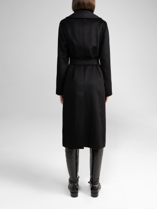 Чорне пальто MAX MARA : фото 2 - Invogue