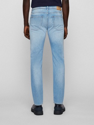 Бірюзові джинси BOSS : фото 2 - Invogue