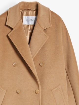 Темно-бежеве пальто MAX MARA з вовни та кашеміру: фото 4 - Invogue