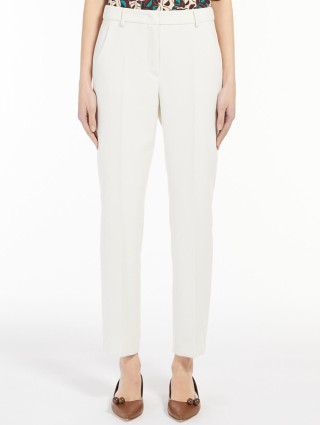 Кремовые брюки WEEKEND MAX MARA: фото 1 - Invogue