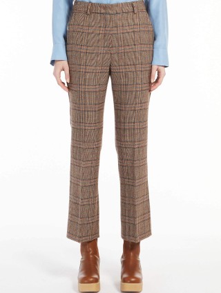 Коричневі брюки WEEKEND MAX MARA : фото 1 - Invogue