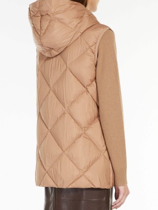 Коричневий жилет WEEKEND MAX MARA : фото 2 - Invogue