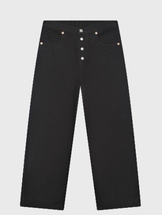 Чорні джинси MM6 MAISON MARGIELA KIDS : фото - Invogue