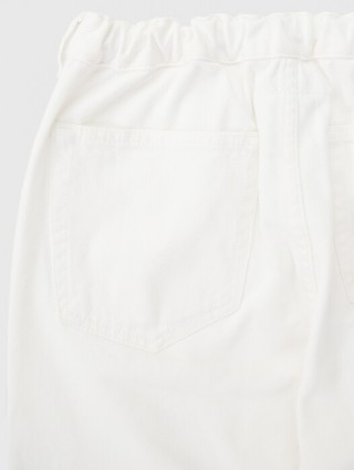 Белые джинсы MM6 MAISON MARGIELA KIDS: фото 3 - Invogue