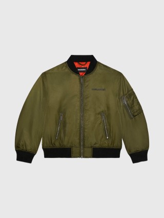 Зелёная куртка  DSQUARED KID: фото - Invogue