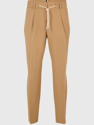 Бежеві брюки BOSS : фото - Invogue